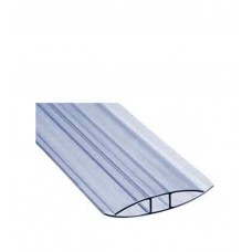 Профиль соединительный Н-образный для поликарбоната 6-8 мм 6 м