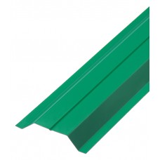 Евроштакетник двухсторонний 0,45 мм 100х1800 мм зеленый RAL 6005