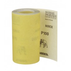 Наждачная бумага Mirox Mirka P100 желтая 115 мм 5 м