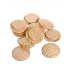 Заглушка деревянная круглая сосна диаметр 25 мм (10 шт)