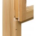 Блок оконный деревянный 560х570х90 мм без форточки
