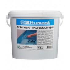 Гидроизоляция акриловая Bitumast 7 кг