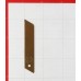 Лезвие для ножа Armero прямое титановое покрытие 25 мм (5 шт)