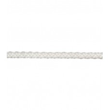 Плетеный шнур Белстройбат без сердечника полипропиленовый белый d4 мм 50 м