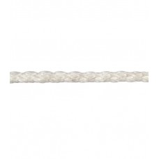 Плетеный шнур Белстройбат без сердечника полипропиленовый белый d5 мм
