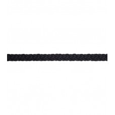 Плетеный шнур Белстройбат без сердечника полипропиленовый черный d4 мм