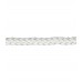 Плетеный шнур Белстройбат полипропиленовый белый d6 мм повышенной плотности