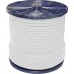 Плетеный шнур Белстройбат полипропиленовый белый d6 мм повышенной плотности