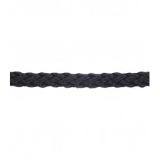 Плетеный шнур Белстройбат полипропиленовый черный d6 мм повышенной плотности